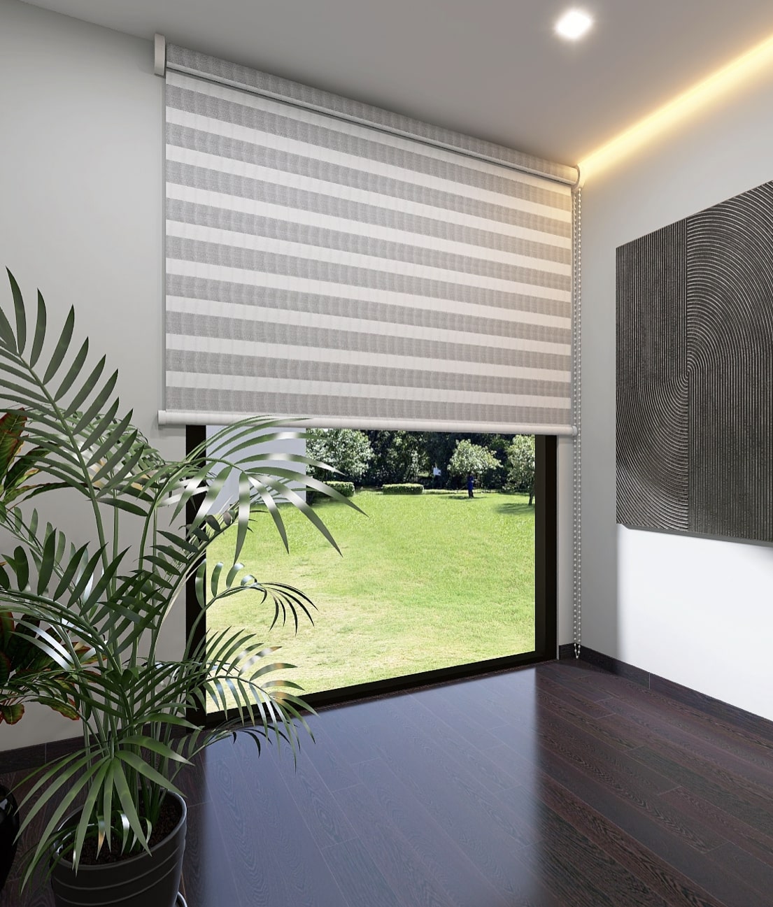 Persiana Traslúcida Threeshades Aromo Rustic