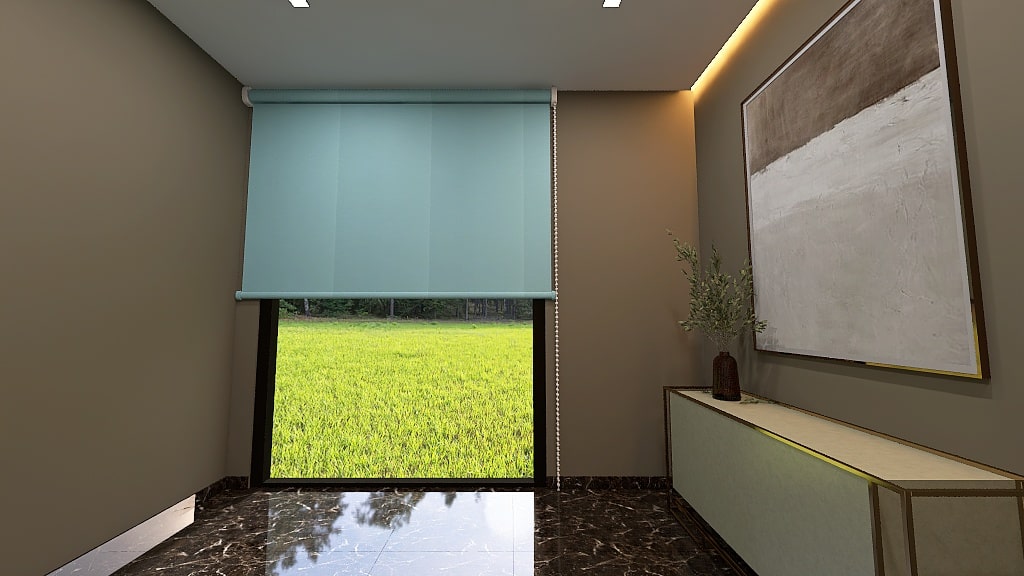 Persiana Enrollable Traslúcida Sunway Daytona Tras