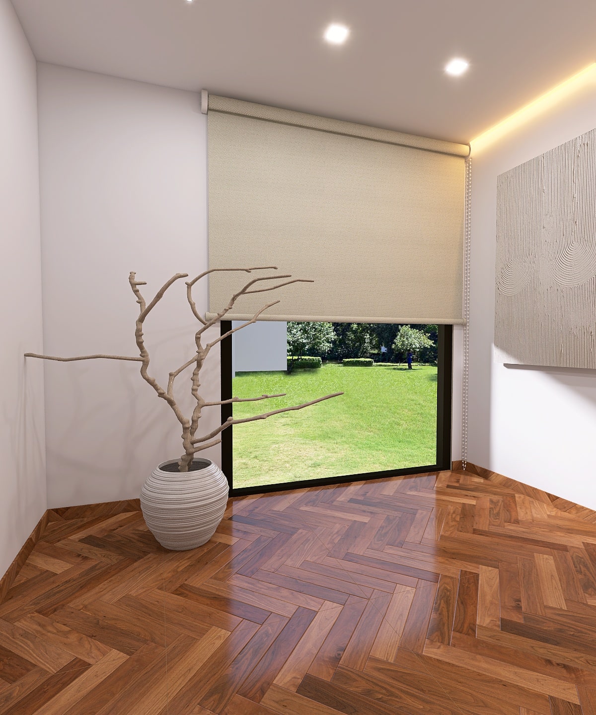 Persiana Semi BlackOut Threeshades Macaúba