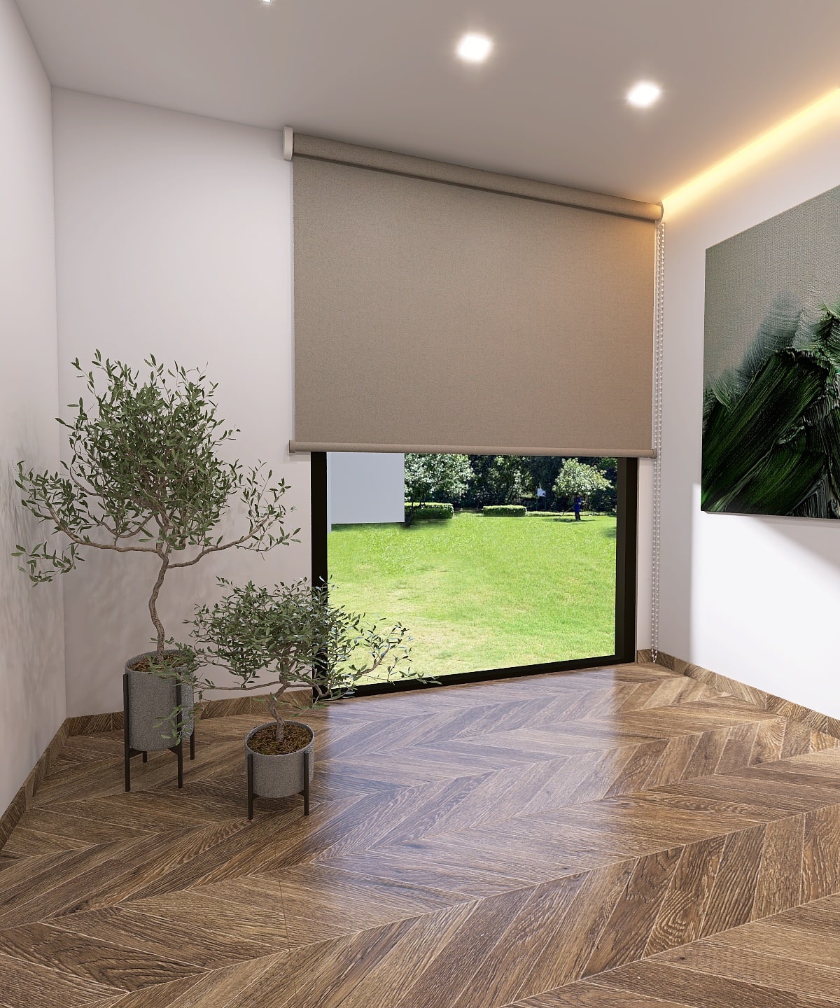 Persiana BlackOut Threeshades Poplar