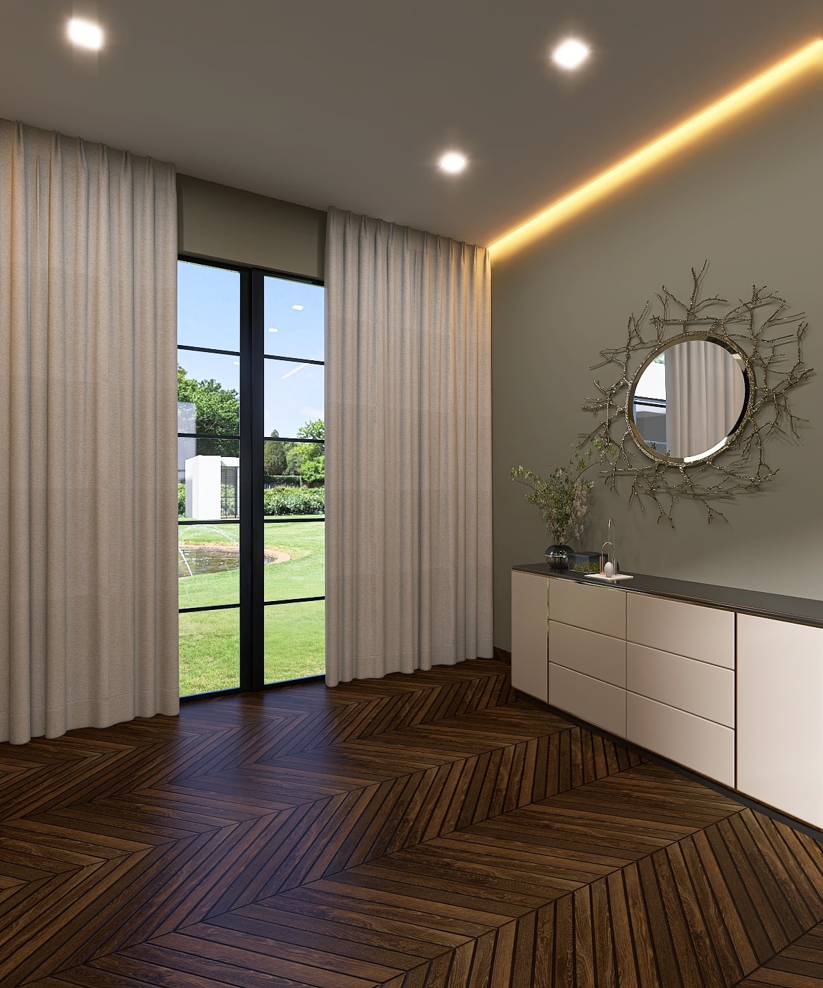 Cortina Traslúcida Eclipse Sunna