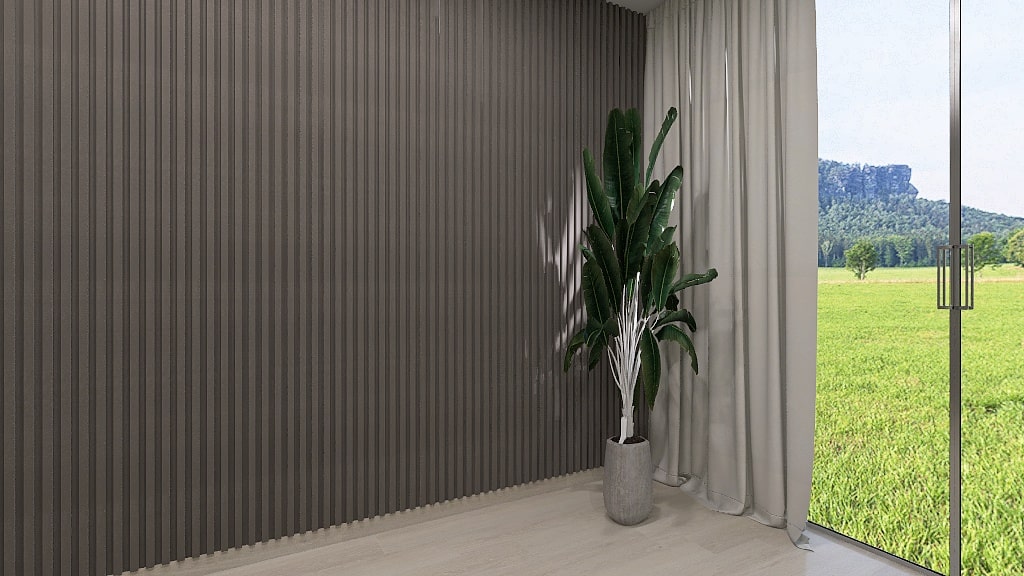 Panel Lambrín Interior Gray Matte