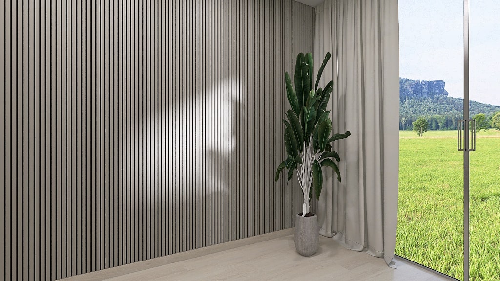 Panel Lambrín Interior Gris Claro M