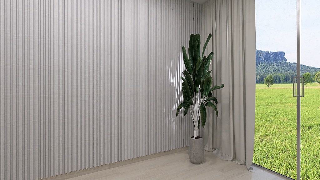 Panel Lambrín Interior White Matte